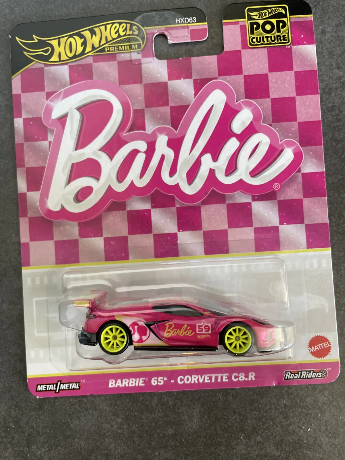 Corvette C8.R Barbie de Hot Wheels