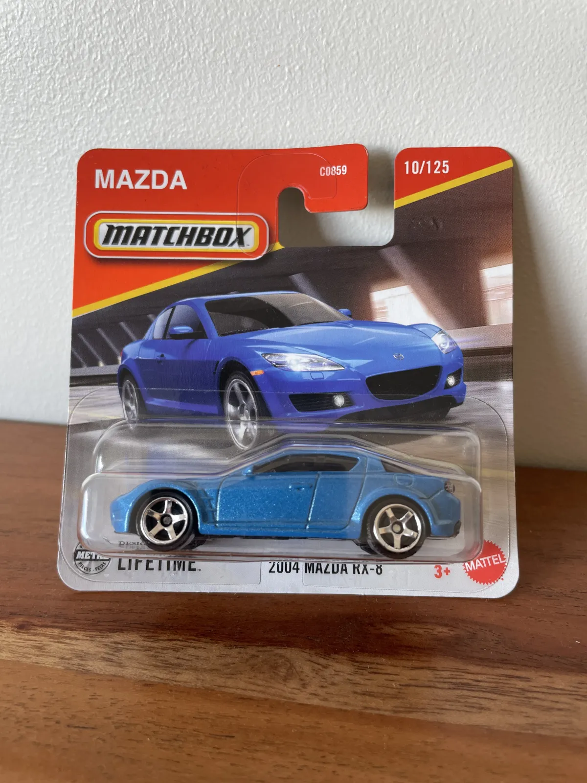 Une Mazda RX-8 Matchbox de 2004, bleu électrique : ma nouvelle acquisition !