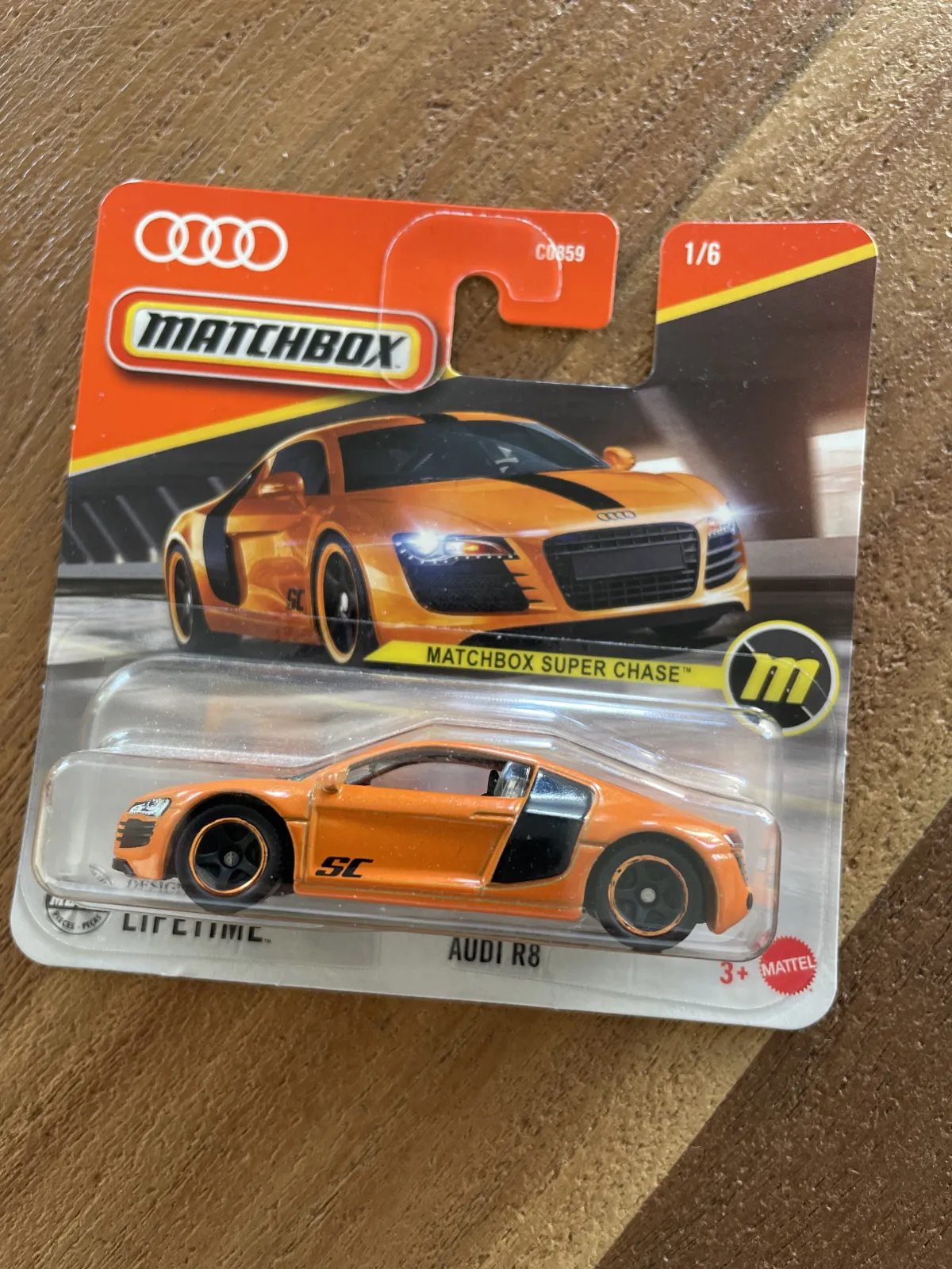 Ma nouvelle acquisition : l'Audi R8 Super Chase Matchbox