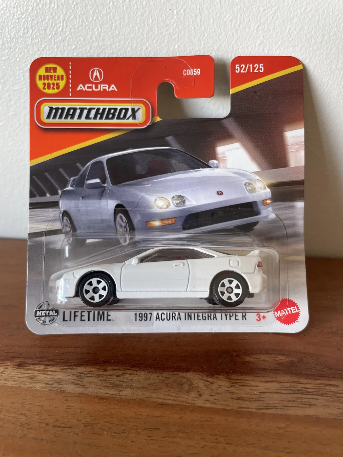 Nouvel arrivant dans ma collection : l'Acura Intégra Type R de Matchbox